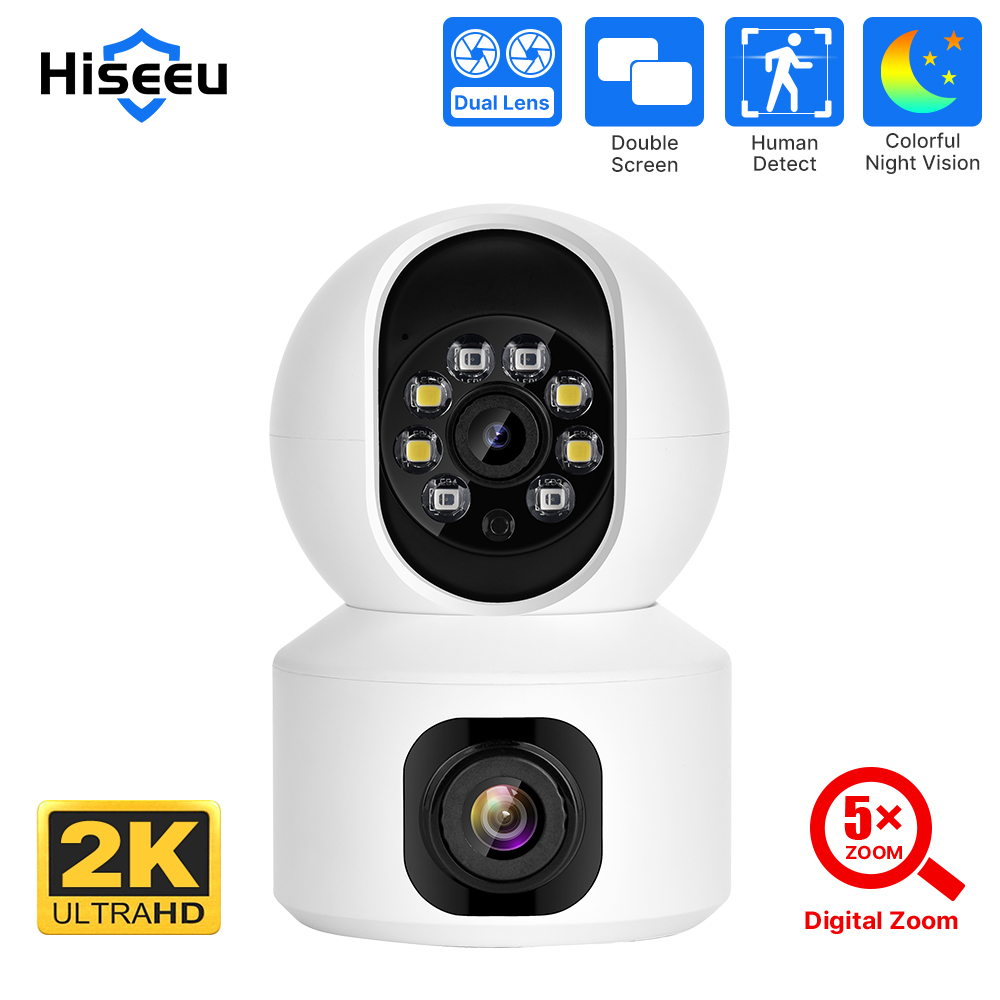 Baby Products Video - Hiseeu 2K 4MP PTZ IP Camera