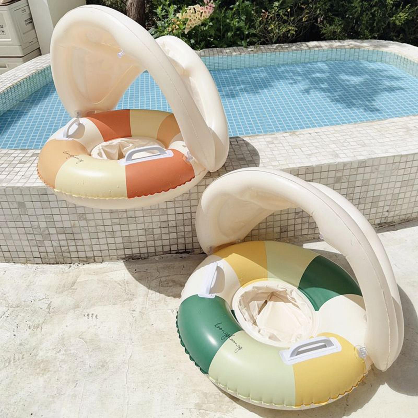 Baby Bath Tub Foldable - Baby Pool Float Ring Baby Inflatable