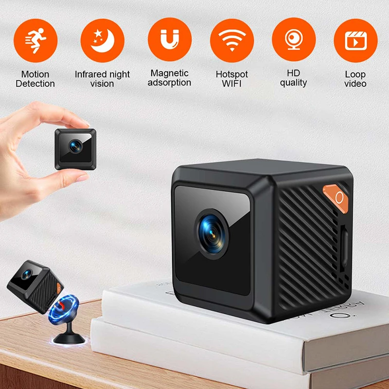 Baby Products Video - Mini Camera Strong Magnetic 4K Wireless