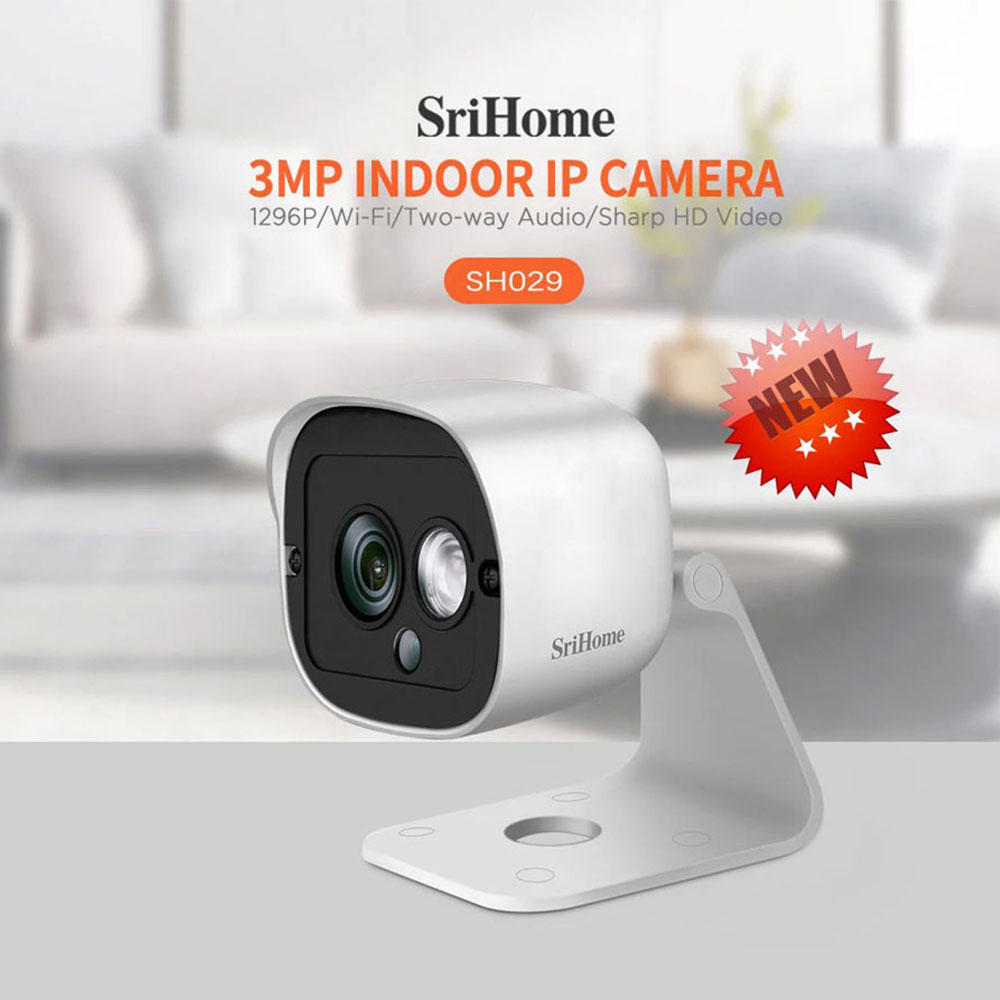 Baby Products Video - Srihome SH029 3.0MP Mini WIFI IP