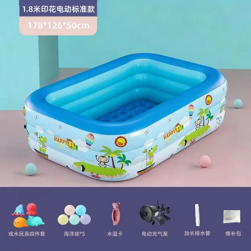 Large Inflatable Swimming Pool - Baby Bath Tub Foldable review and price