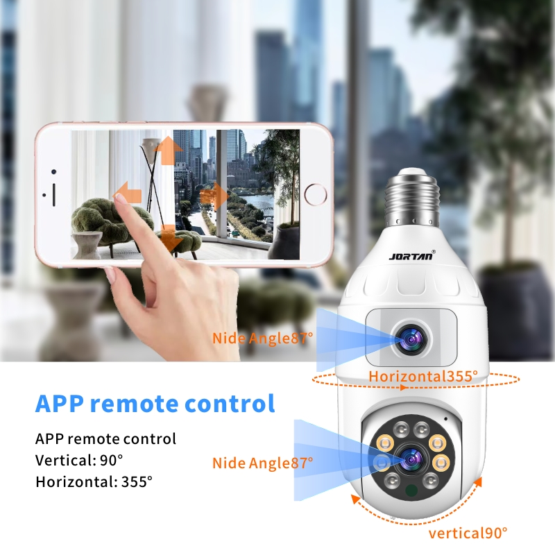 4MP Bulb E27 Dual Lens 360 Ind - Baby Products Video review and price