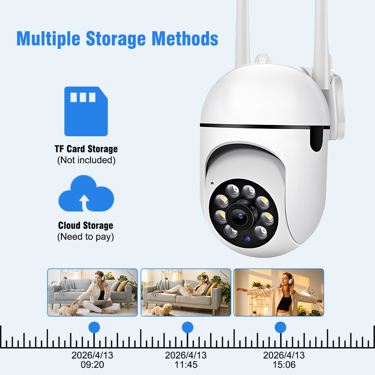 8MP Wireless network outdoor c - Baby Products Video review and price