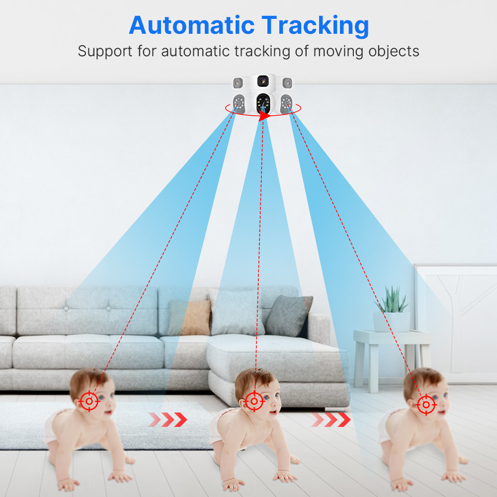 Hiseeu 2K 4MP PTZ IP Camera WI - Baby Products Video review and price