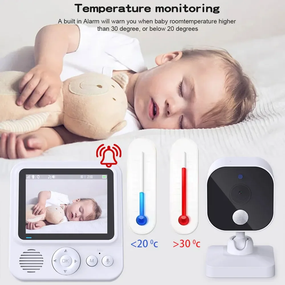 2.8 Inch Video Baby Monitor Wi - Baby Products Video review and price