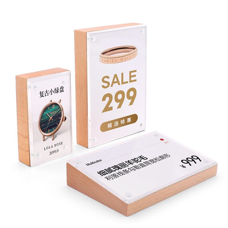 88x54mm Tabletop Acrylic Sign  - Baby Products Pictures review and price