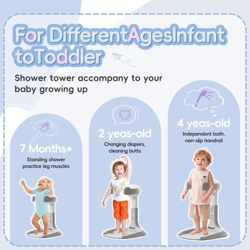 Foldable Baby Standing Shower  - Baby Bath Tub Foldable review and price