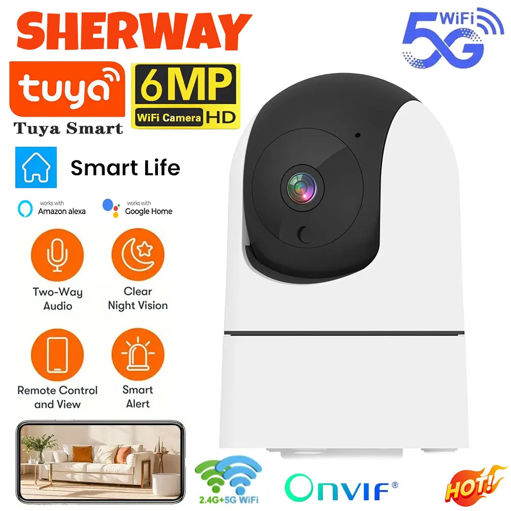 Tuya 5G WiFi IP Camera Indoor  - Baby Products Video review and price