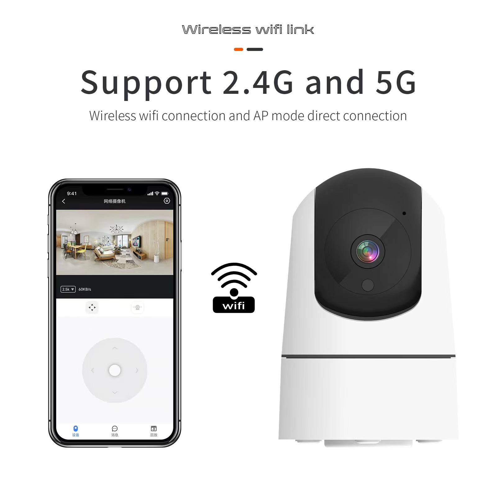 Tuya 5G WiFi IP Camera Indoor  - Baby Products Video review and price