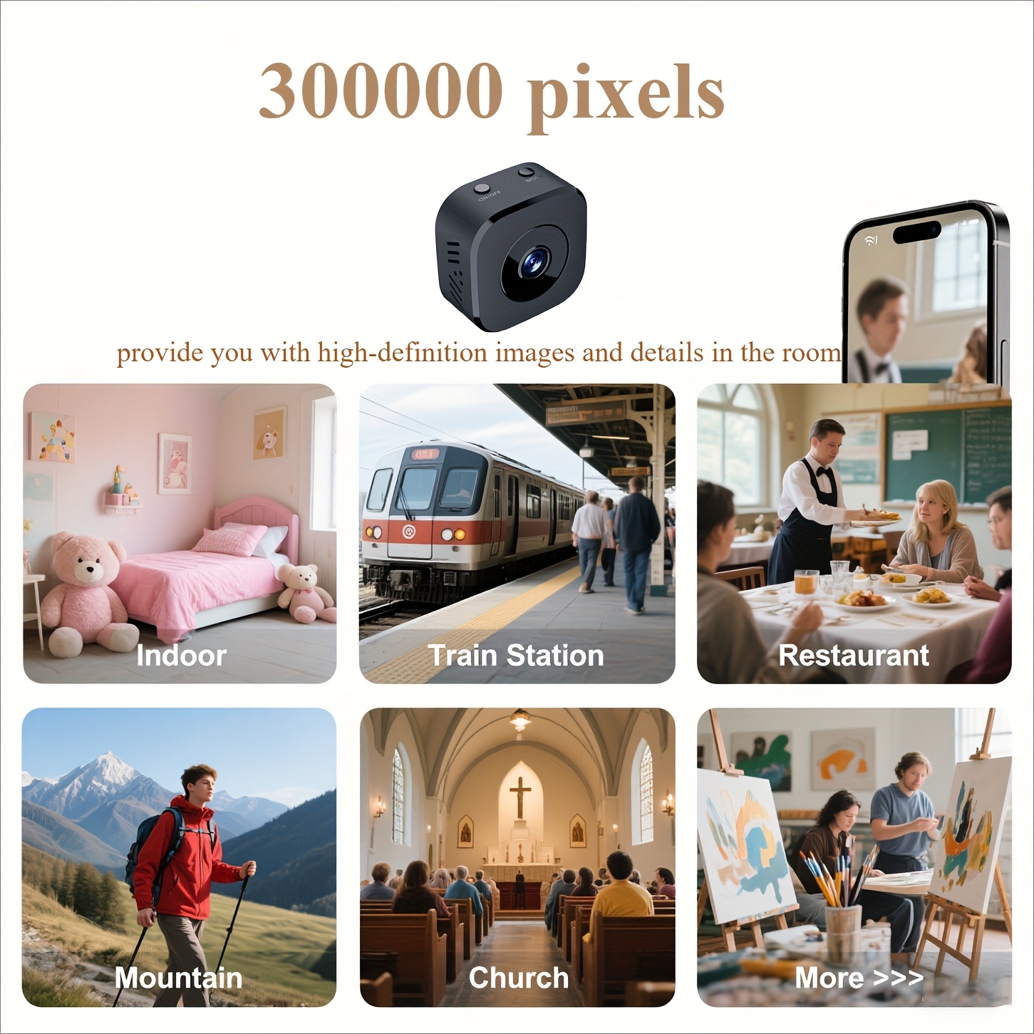 1080P HD Mini WiFi Camera Indo - Baby Products Video review and price