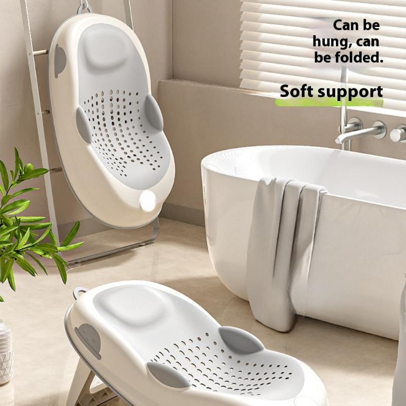 【Nice】1Pcs Newborn Shower Net  - Baby Bath Tub Foldable review and price