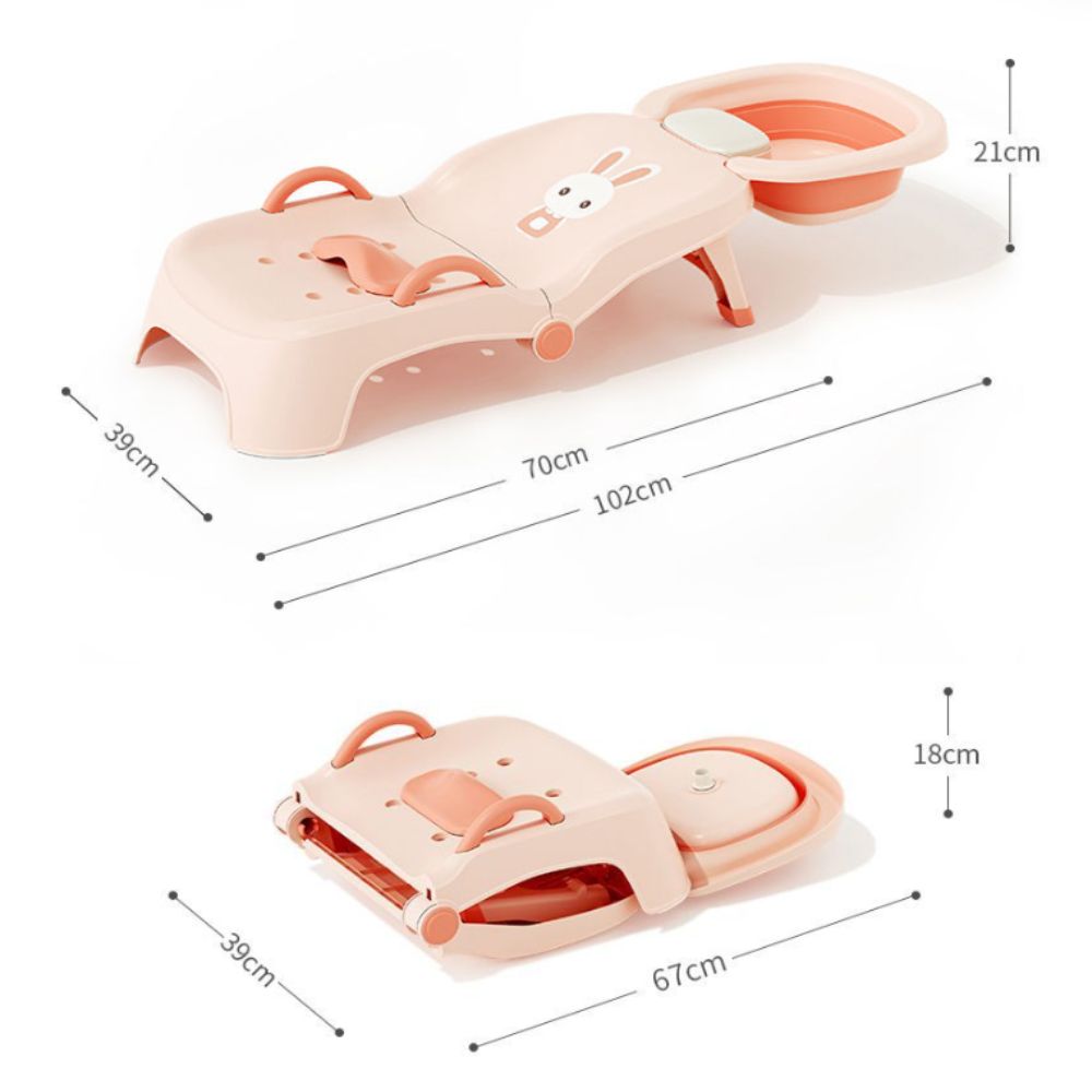 Adjustable Children's Shampoo  - Baby Bath Tub Foldable review and price