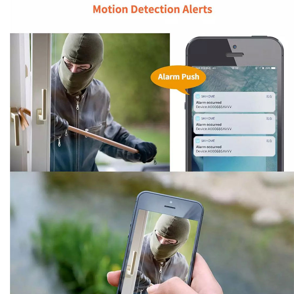 Srihome SH029 3.0MP Mini WIFI  - Baby Products Video review and price